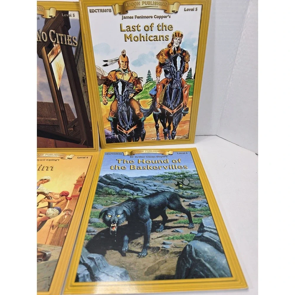 EDCON Bring The Classics To Life Series Level 5 Set Of 5 Paperback Books History